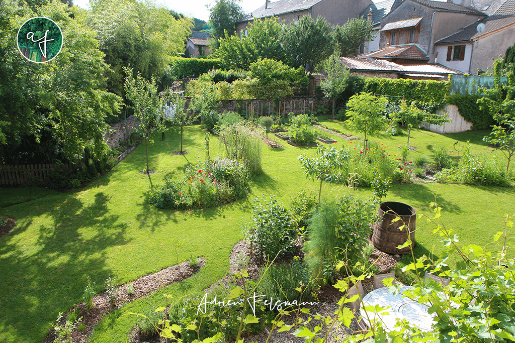 Jardin des Chambres d'hôtes du Presbytère