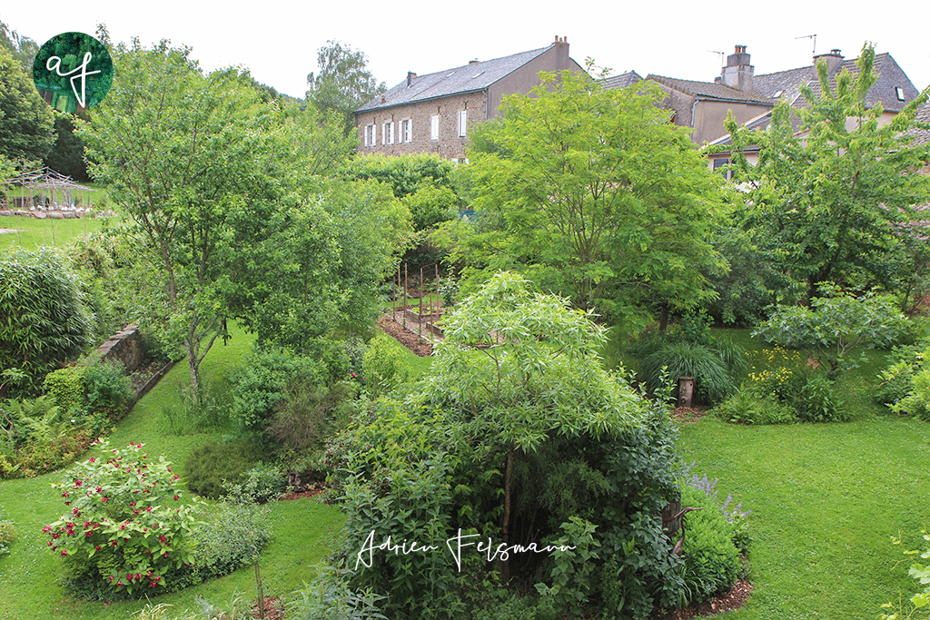 Jardin naturel écologique des chambres d'hôtes