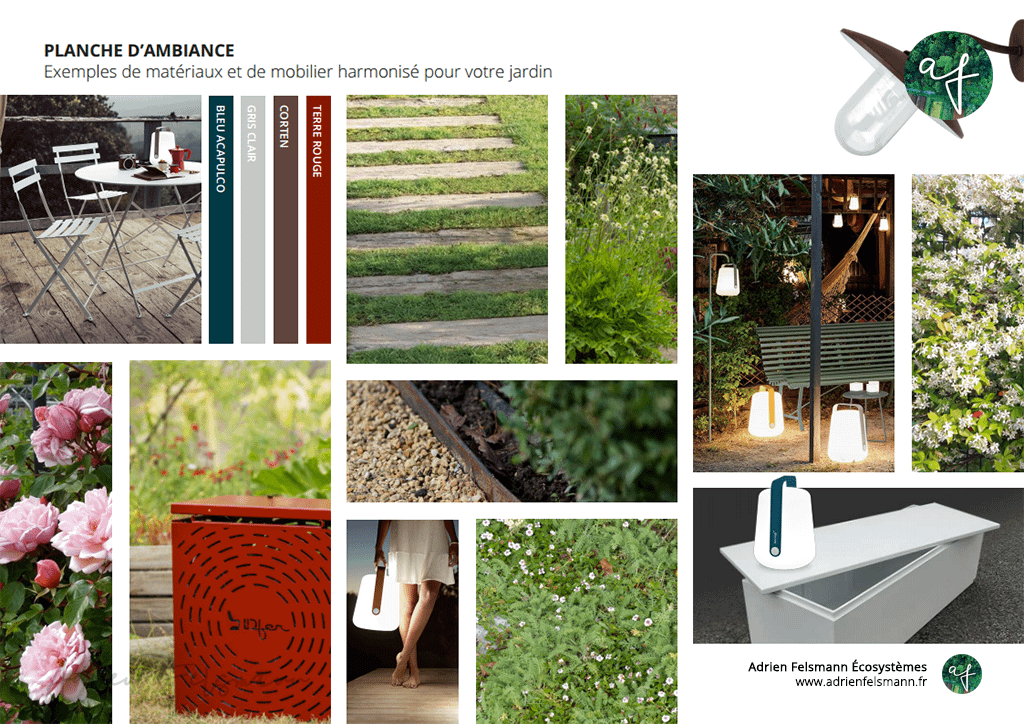 Conception paysagère cour intérieure quartier Saint-Sernin à Toulouse