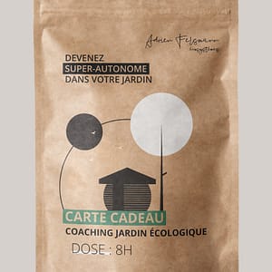 Carte cadeau coaching jardin écologique