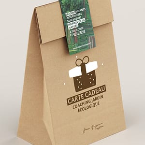 Carte cadeau coaching jardin écologique