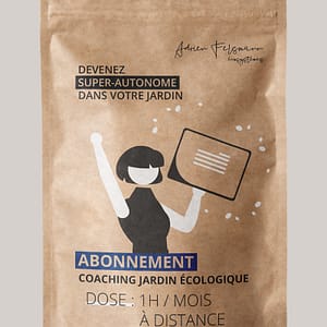 Abonnement coaching jardin écologique à distance