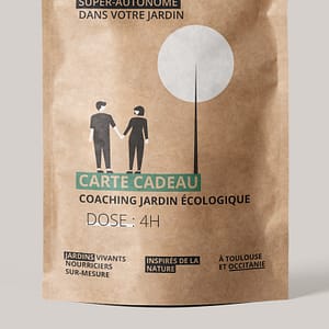 Carte cadeau coaching jardin écologique