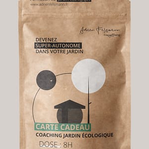 Carte cadeau coaching jardin écologique