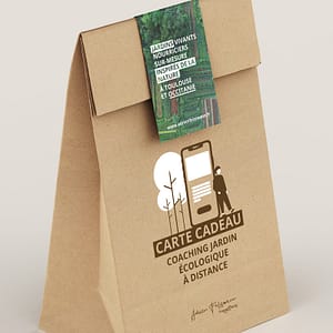 Carte cadeau coaching jardin écologique à distance
