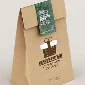 Carte cadeau coaching jardin écologique