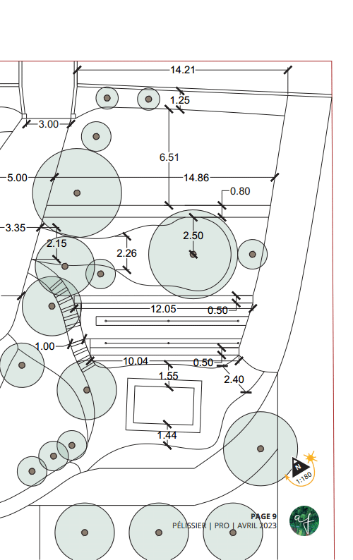 Plan métré pour un jardin sur-mesure à Toulouse