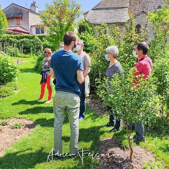 Visite guidée du jardin pendant les Rendez-vous aux jardins 2021