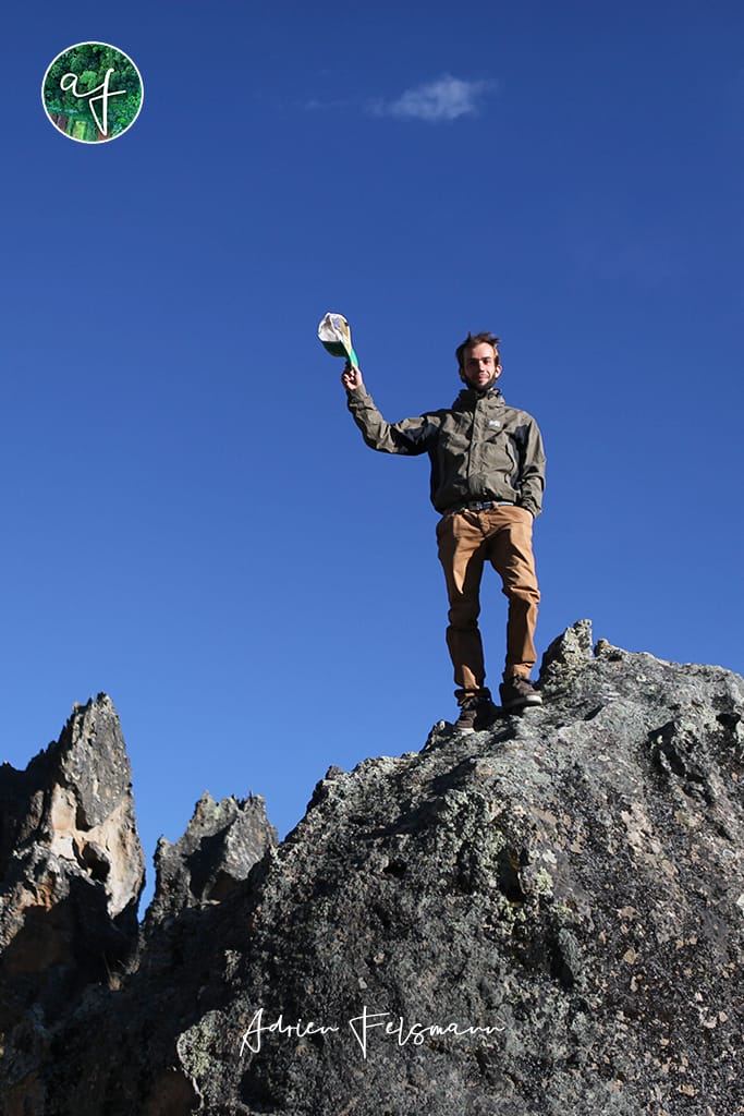 Balade dans un environnement rocheux