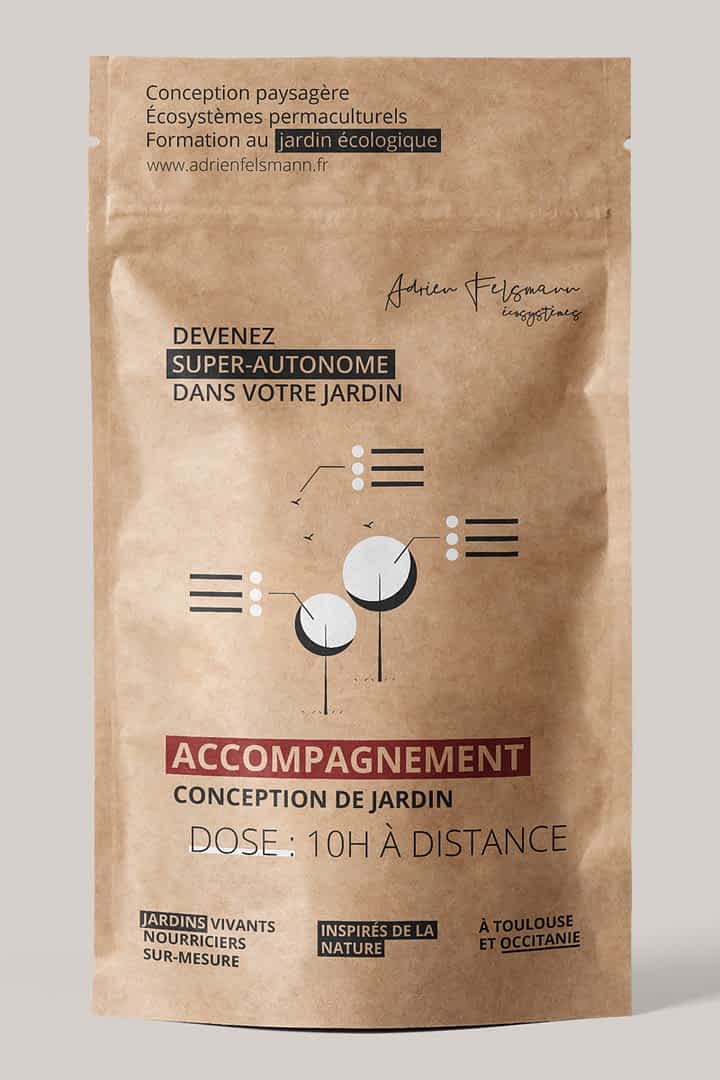 Accompagnement conception de jardin écologique à distance