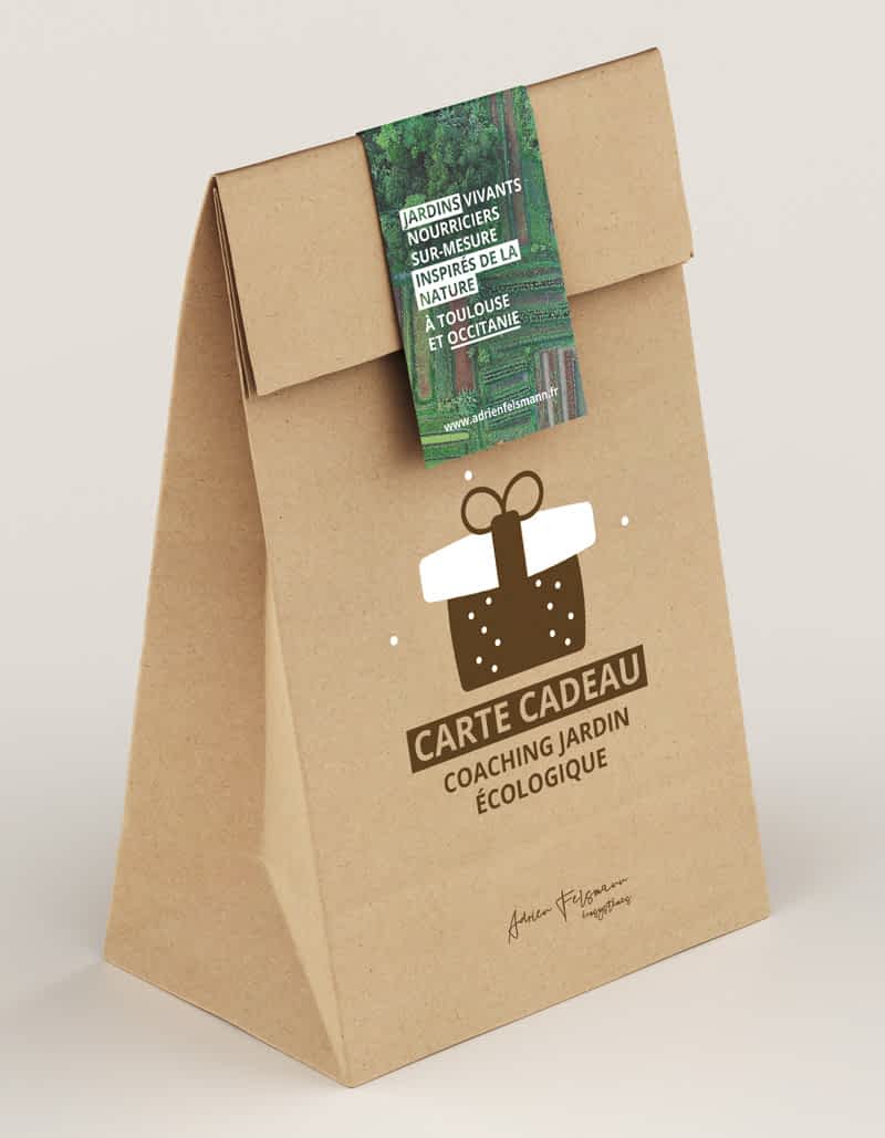 Carte cadeau coaching jardin écologique