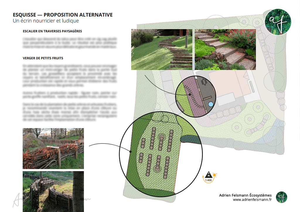 Propositions pour jardin écologique et nourricier